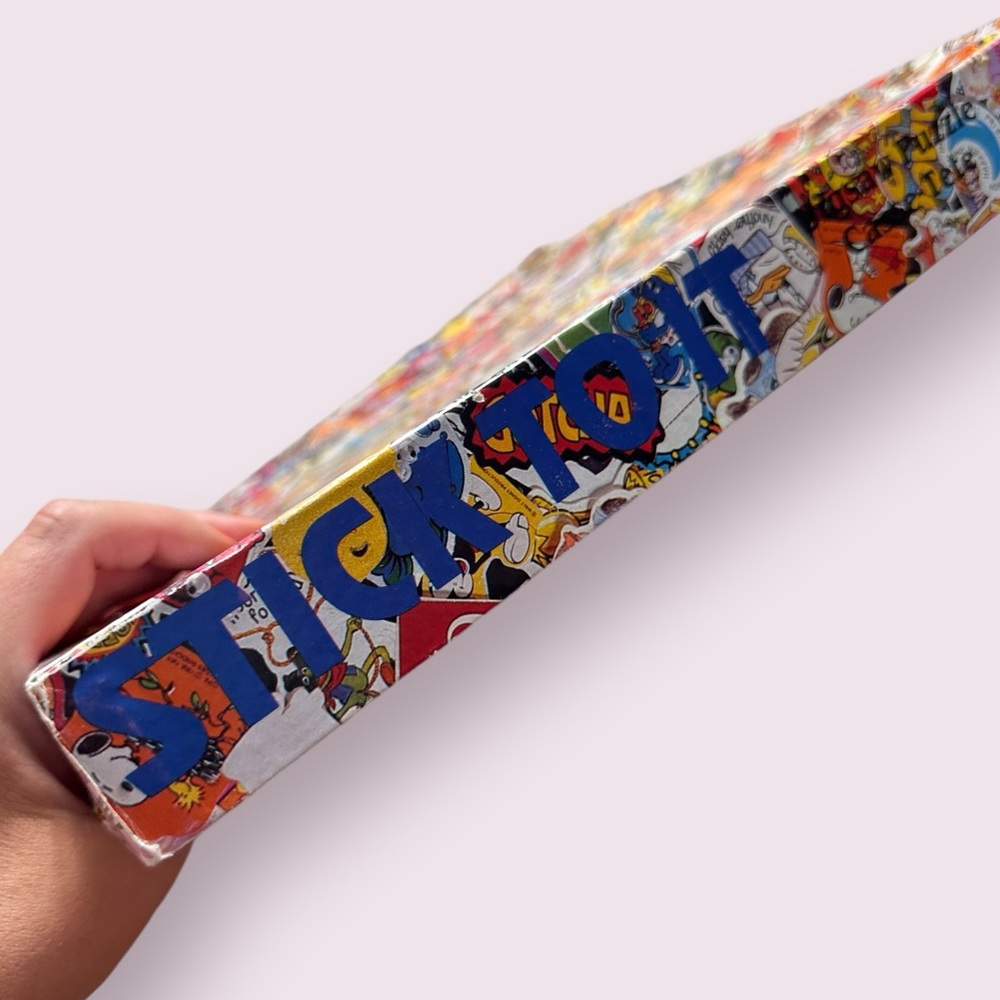 Vintage 1980’s Stick To It Jigsaw Puzzle 500 Pieces Pop Culture Complete - Picture 10 of 14